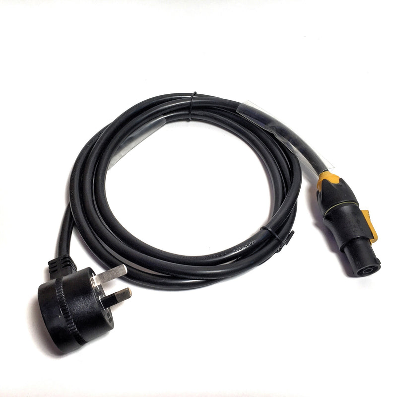 10A Black TrueCON 2M Leads. Tapon Plug. 1.5mm SAA