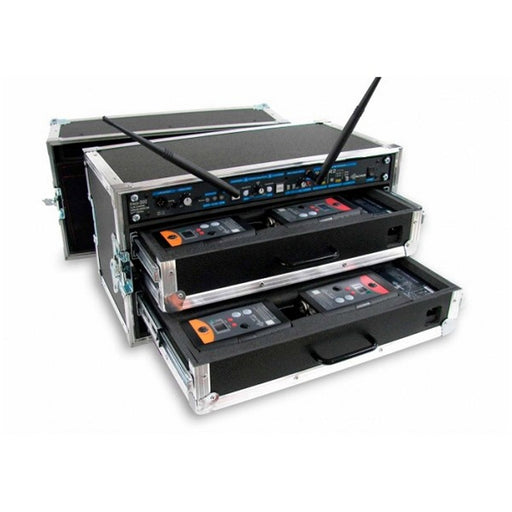 Empty Flight-Case for a full Dual-Channel Wireless System. (“Extreme Series”) (WBFC-212F)