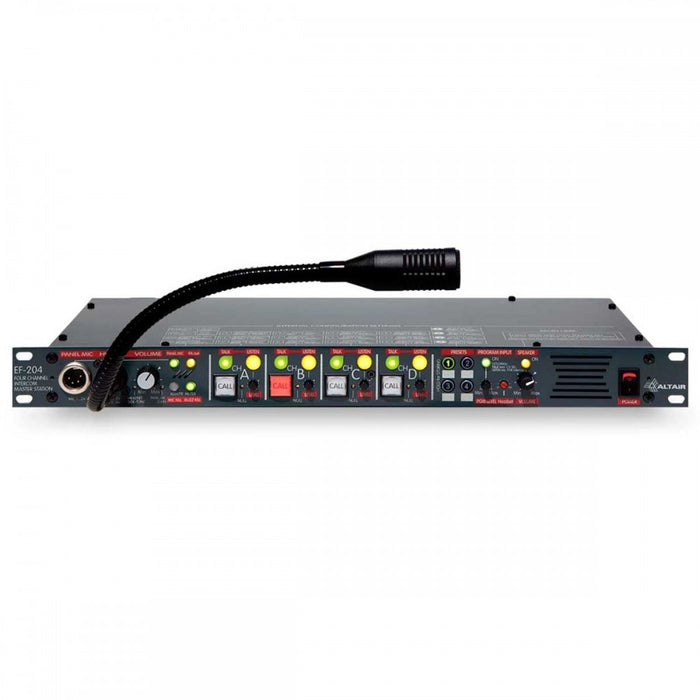 Intercom 4 Channel 204 4 Channels Wired Intercom Master Station (EF-204) — KEL - PLS