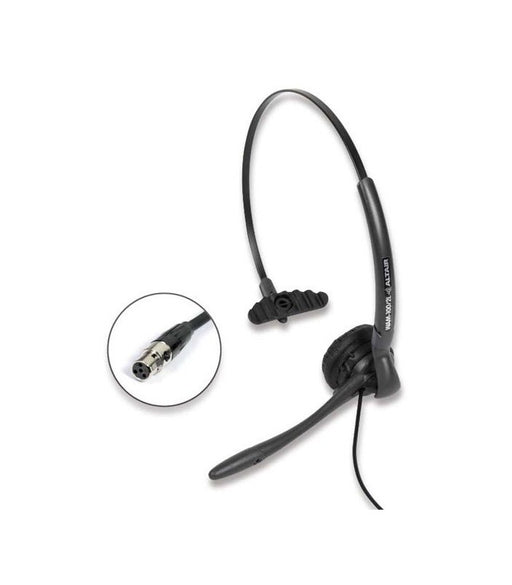 Lightweight Single-ear Headset. Electret microphone (WAM-100/2L L)