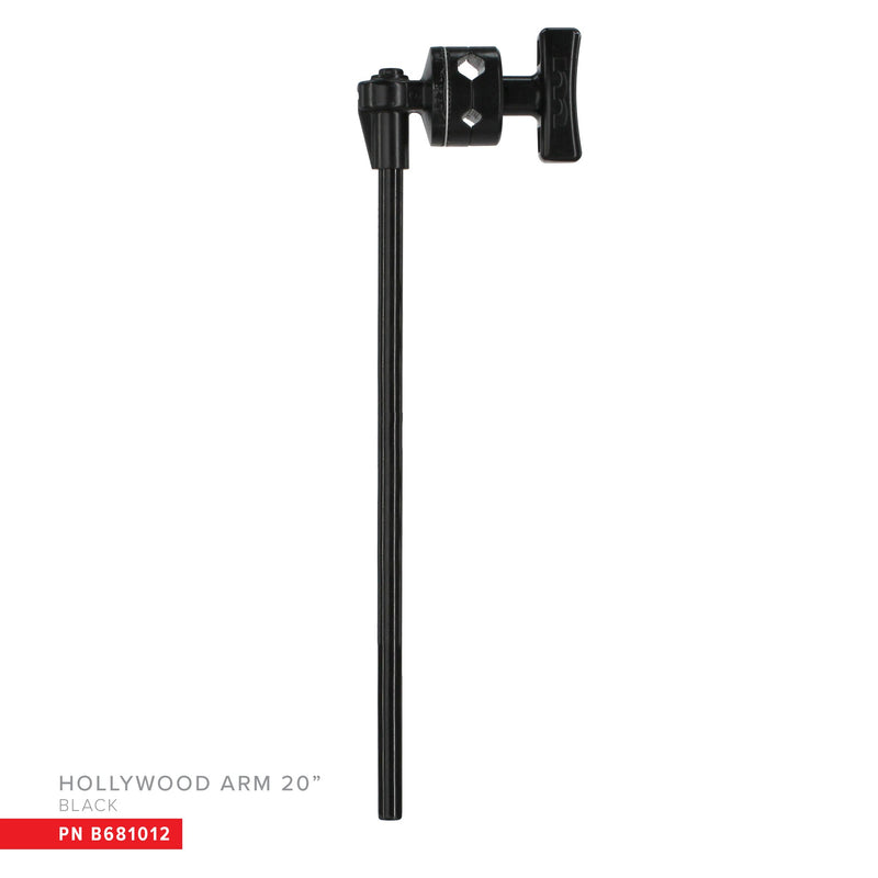 20" Stainless Steel Arm - Black