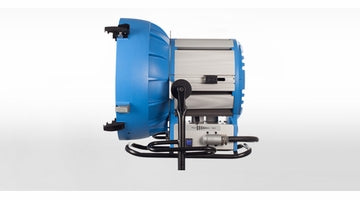 ARRI M90 D/light Open Face Blu/ Silver c/w 0.5m Cable