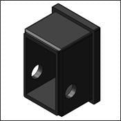 Matthews Cap Leg 1" X 1.5" Old Style Mombo Combo Rect. Leg