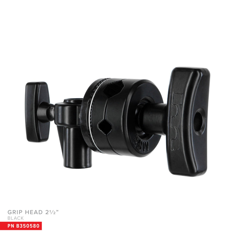 2.5" Hollywood Grip Head Black