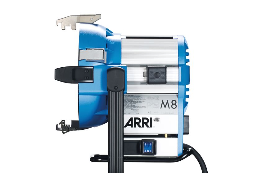 ARRI M8 Highspeed Set incl Lamphead EB 575/800 Highspeed Ballast, 4leaf barndoor, spillring, head to