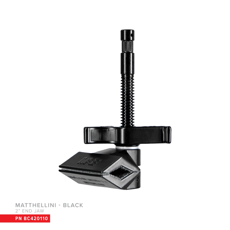 2" End Jaw Black Matthellini Clamp