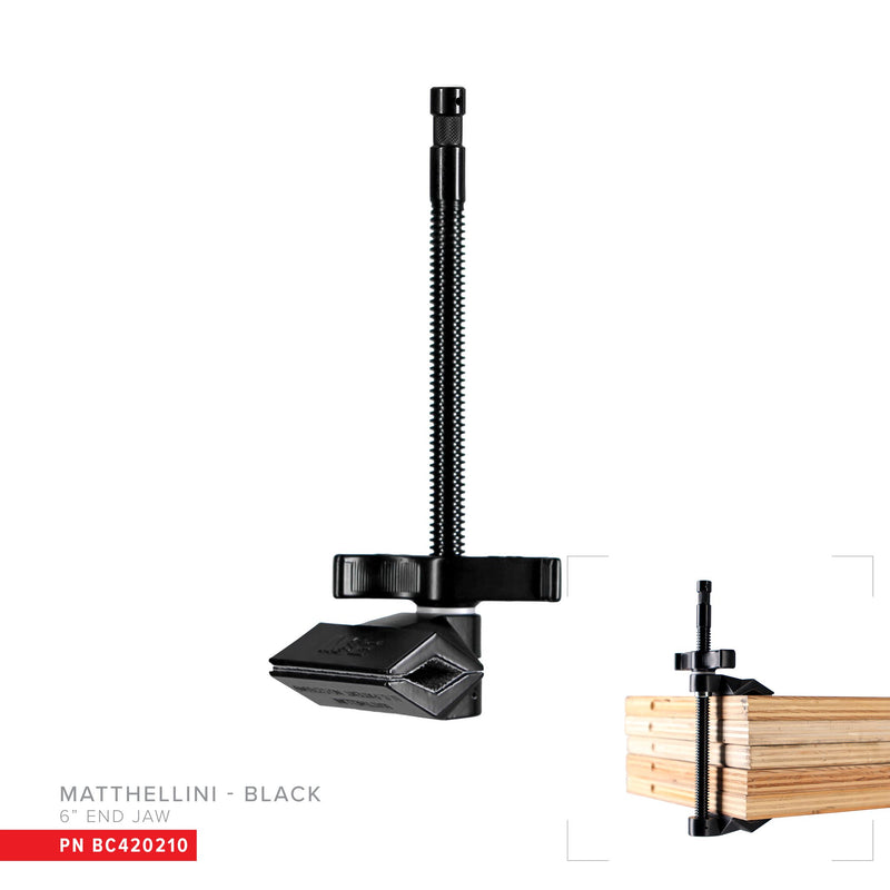 6" End Jaw Black Matthellini Clamp