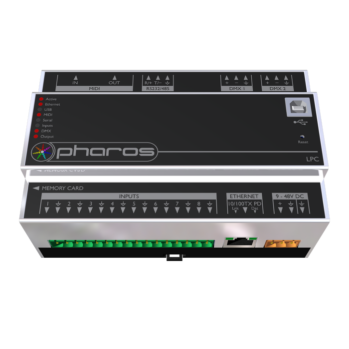 Pharos Lighting Playback Controller 1 (512 channels DMX/eDMX) 