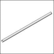 Matthews Riser Bottom Tube 1.75" X 50" Old Style Mombo Combo Rect. Nar. Leg