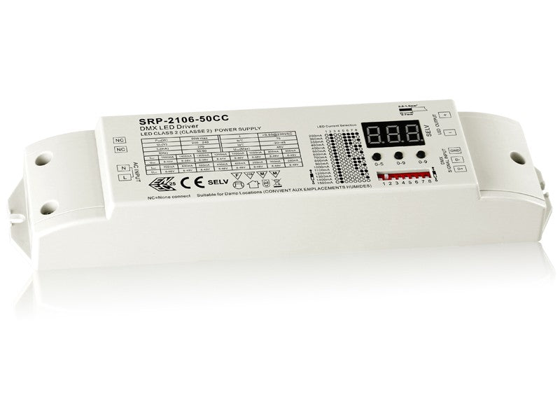 SR DMX 50W CC driver