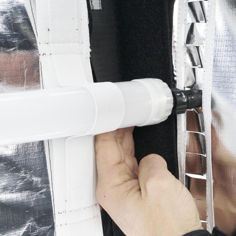 SX ACCESSORY  Adapter for KinoFlo Tubes SXF44-KF8 - for SNAPBOX„ 4'x4'